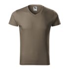 Slim Fit V-neck Póló férfi