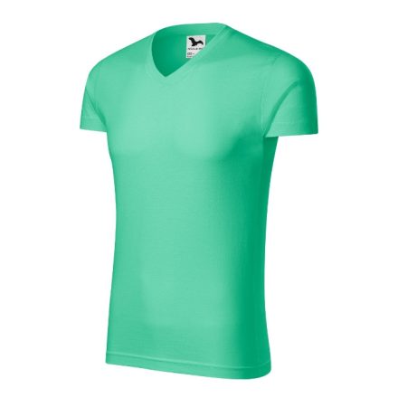 Slim Fit V-neck Póló férfi