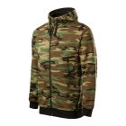 Camo Zipper Felső férfi