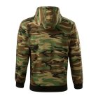 Camo Zipper Felső férfi