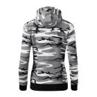 Camo Zipper Felső női