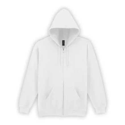 Gildan GI18600 HEAVY BLEND™ FELNŐTT VÉGIG CIPZÁROS KAPUCNIS PULÓVER L