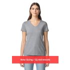 Gildan GIL64V00 SOFTSTYLE™ NŐI V-NYAKÚ PÓLÓ M