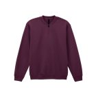 Gildan GISF008 SOFTSTYLE™ MIDWEIGHT FELNŐTT 1/4 CIPZÁRAS PULÓVER L