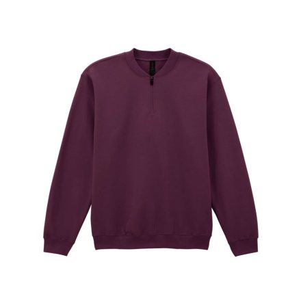 Gildan GISF008 SOFTSTYLE™ MIDWEIGHT FELNŐTT 1/4 CIPZÁRAS PULÓVER L