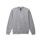 Gildan GISF008 SOFTSTYLE™ MIDWEIGHT FELNŐTT 1/4 CIPZÁRAS PULÓVER 3XL