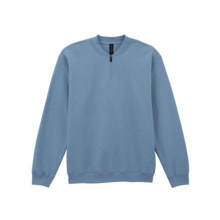 Gildan GISF008 SOFTSTYLE™ MIDWEIGHT FELNŐTT 1/4 CIPZÁRAS PULÓVER 3XL