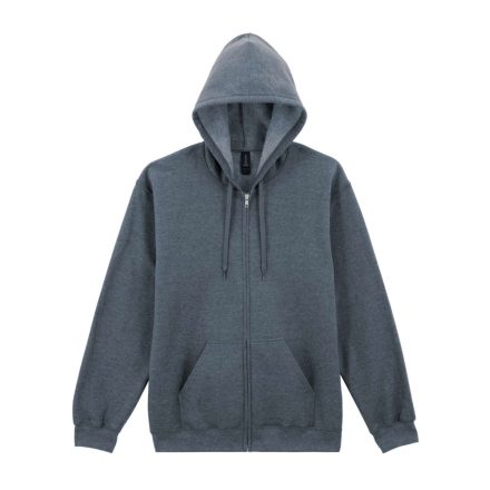 Gildan GISF600 SOFTSTYLE™ MIDWEIGHT FELNŐTT VÉGIG CIPZÁROS KAPUCNIS PULÓVER 4XL