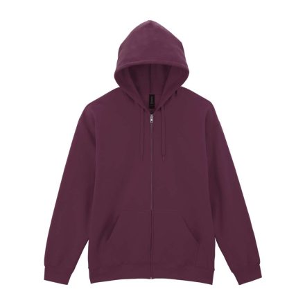 Gildan GISF600 SOFTSTYLE™ MIDWEIGHT FELNŐTT VÉGIG CIPZÁROS KAPUCNIS PULÓVER 4XL