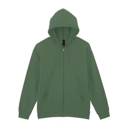 Gildan GISF600 SOFTSTYLE™ MIDWEIGHT FELNŐTT VÉGIG CIPZÁROS KAPUCNIS PULÓVER 3XL