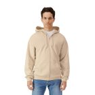 Gildan GISF600 SOFTSTYLE™ MIDWEIGHT FELNŐTT VÉGIG CIPZÁROS KAPUCNIS PULÓVER 2XL