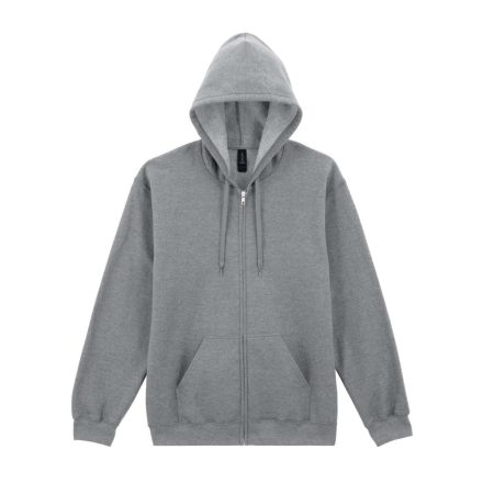 Gildan GISF600 SOFTSTYLE™ MIDWEIGHT FELNŐTT VÉGIG CIPZÁROS KAPUCNIS PULÓVER XL