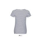 SOL'S SO01399 SOL'S MILES WOMEN - KEREKNYAKÚ CSÍKOS PÓLÓ XL